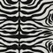 Homeroots 10' X 14' Black And Ivory Animal Print Washable Indoor Outdoor Area Rug 600593 - alternate 3