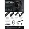 Elegani Stainless Steel Replacement Band with Clasp Compatible with Apple Watch 38mm, Black B5LS-BLK-38mm - alternate 2
