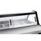 Koolmore 46 in. Countertop Gelato Display Case w/ 6 Pans and Built-in Glass Sneeze Guard in Stainless-Steel KM-CGD-6P - alternate 6