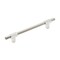 Amerock Urbanite 6-5/16 in 160 mm Center-to-Center Polished Chrome/Satin Nickel Cabinet Pull BP77816026G10 - alternate 1