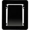 Deflecto File Stand, 1 Pocket, Black DEF65504H - alternate 2