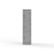 Strong Hold 14 GA Triple-Tier Locker - 3 Compartments 1.66-3D-18-3T-L - alternate 2