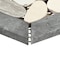 Daltile Pebble Oasis Natural Stone Framed Hexagon Pebble Mosaic 11in x 10in in Tumbled Harbor, 17PK PB45FRMHXPBMSTM - alternate 3