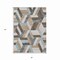 Homeroots 5' X 8' Brown Geometric Washable Indoor Outdoor Area Rug 608041 - alternate 5