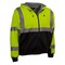 Reflective Apparel ANSI Type R Class 3 Full Zip Hooded Sweatshirt with Black Bottom, Inner Liner 603ST-LB-XL - alternate 6