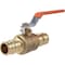 Sharkbite SharkBite Ball Valve, 3/4 in Connection, Barb, 160 psi Pressure, Brass Body UAB22462LFA - alternate 3