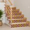 Homeroots 12" x 12" Brown And Gold Vinyl Arabesque Peel And Stick Removable Tiles 569323 - alternate 4