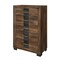 Global Furniture Usa Modern Optimus Brown/Black Chest OPTIMUS-BRWN/BLK-CH - alternate 2