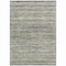 Homeroots 3' X 5' Pewter Striped Washable Indoor Outdoor Area Rug 607968 - alternate 5