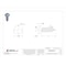 Tamper-Pruf Screws Tamper Resistant Screw, 3/4 in, Plain Finish, 18-8 Stainless Steel, Round Head One-Way Drive, 25 PK 151410 - alternate 3