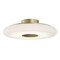 Afx June 18in. LED Semi-Flush - 30W - Light Antique Brass JUNC18LAJUDLB - alternate 1