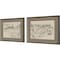Homeroots Set Of Two Sepia Scenes I Black Framed Wall Art, 2PK 525773 - alternate 2