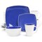 Gibson Elite Soho Lounge 16 Piece Stoneware Dinnerware Set in Cobalt 131782.16R - alternate 3