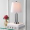 Jonathan Y Lillian 18" Metal Mini LED Table Lamp, Chrome JYL2025A - alternate 5