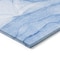 Homeroots 3' X 5' Blue Abstract Washable Non Skid Indoor Outdoor Area Rug 559733 - alternate 2