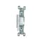 Pass & Seymour Toggle Switch, SP, Grounding, White, 120-Volt, 15-Amp 660WG - alternate 2