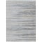 Homeroots 8' X 10' Gray Silver And Blue Striped Washable Indoor Outdoor Area Rug 597250 - alternate 6