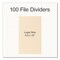 Pendaflex File Backs, Legal Size, Manila, 100PK 90154 - alternate 2