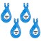 Mytee Products 4PK 1/2in G100 Clevis Self-Locking Hook for 1/2inLifting Chains, Wire Rope, Slings, 4PK SLH12-G100x4 - alternate 2