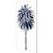 Homeroots Palm Tree Blue II White Framed Print Wall Art 526994 - alternate 2