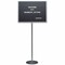 Quartet Pedestal Letter Board 20"x16" 7920M - alternate 1