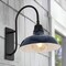 Jonathan Y Stanley 12.25" 1-Light Farmhouse Industrial Iron LED Gooseneck Arm Outdoor Sconce, Navy JYL7614C - alternate 6