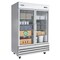 Koolmore 54" 2 Glass Door Commercial Reach-in Refrigerator Cooler with LED Lighting - 47 cu. Ft RIR-2D-GD - alternate 5