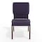Flash Furniture Purple Fabric Church Chair, PK4 4-FD-CH02185-GV-ROY-BAS-GG - alternate 8