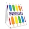 Signmission Popsicles, 36 Inch x 24 Inch A-frame Yard Sign, Plastic Sign SBC-2436-Popsicles - alternate 1