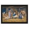Homeroots The Birth of Christ Black Framed Wall Art 572095 - alternate 1