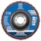 Pferd 5'' POLIVLIES CO-COOL Flap Disc - 7/8'' Arbor Hole - 80 grit, Medium Grade 43301 - alternate 2
