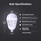 Feit Electric Feit A19 E26 (Medium) LED Bug Zapper Bulb Daylight 60 Watt Equivalence 1 pk C60/950CA/BZLED - alternate 5