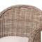 Bali & Pari Amanda Antique Kubu Grey Rattan Armchair 267-14704-ZORO - alternate 3