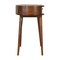 Homeroots 35" Brown Solid Wood Writing Desk 723453 - alternate 2