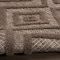 Homeroots 4' Dark Brown And Light Brown Round Geometric Indoor Outdoor Area Rug 573904 - alternate 3