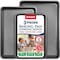 Bakken- Swiss BAKKEN Kitchen Nonstick Cookie Pans, Set of 3, S/M/L, PFOA-Free, Oven Safe, 450 DegF, Gray BKDD3P33 - alternate 1