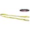 Mytee Products 4 inx12 ft Web Sling - 11500 LBS WLL Vertical - 2-Ply Eyelets Tow Lifting Straps, 4PK EERSL-412x4 - alternate 4