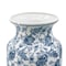 Homeroots 24" Blue And White Chinoiserie Porcelain Urn Table Vase 565453 - alternate 4