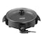 Brentwood Industries 12 inch Round Non-Stick Electric Skillet with Vented Glass Lid in Black SK-67BK - alternate 1