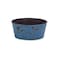 Homeroots 10in Blue Recycled Plastic Indoor Outdoor Round Pot Planter 488297 - alternate 1