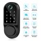 Wrightmaster Single Cylinder Smart Lock Deadbolt with Fingerprint, Privacy Codeing, Numeric Keypad ZR-AF06-1 - alternate 3
