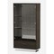Homeroots 41in Silver and Gray Brown Accent Cabinet With One Drawer 366366 - alternate 3