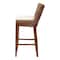 Bali & Pari Ridley Woven Seagrass Bar Stool, Brown Wash 265-14529-ZORO - alternate 6
