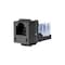 Hubbell HXJ Series Cat 6 Jack, Gray HXJUGY - alternate 2