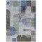 Homeroots 3' X 5' Blue Gray And Charcoal Abstract Washable Indoor Outdoor Area Rug 604372 - alternate 5