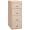 Fireking 4 Drawer, 1 Hr Fire Rated, Vertical, 31" Legal, Safe-In-A-File Champagne 4-2131-CCHSF - alternate 1