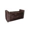 Homeroots Brown Suede Shoe Storage Bench with Drawer 469341 - alternate 1
