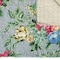 Homeroots 50" X 70" Pink Gray and Blue Kantha Cotton Floral Throw Blanket with Embroidery 328225 - alternate 4