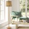Jonathan Y Ocata 61" 2-Light Coastal Bohemian Iron/Rattan LED Floor Lamp with Pull-Chain, Brown Wood Finish JYL3091A - alternate 5