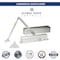 Global Door Controls Commercial Grade 1 Full Cover ADA Door Closer in Aluminum - Sizes 1-4 TC611-AL - alternate 1